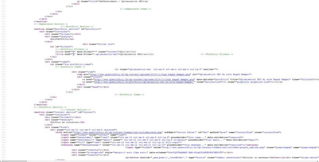 Code source