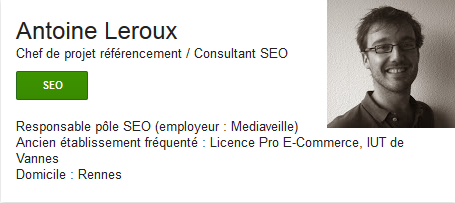 Antoine Leroux SEO Rennes