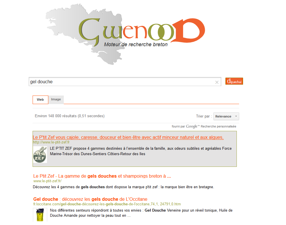 gwenood liens sponsorisés