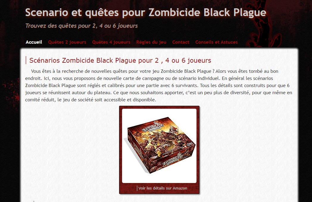 Scénario Zombicide